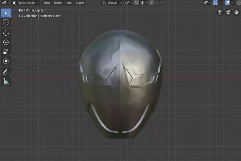 Ninja Storm Green Samurai - Shurikenger