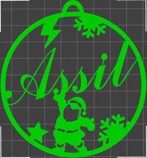 Assil" Christmas bauble