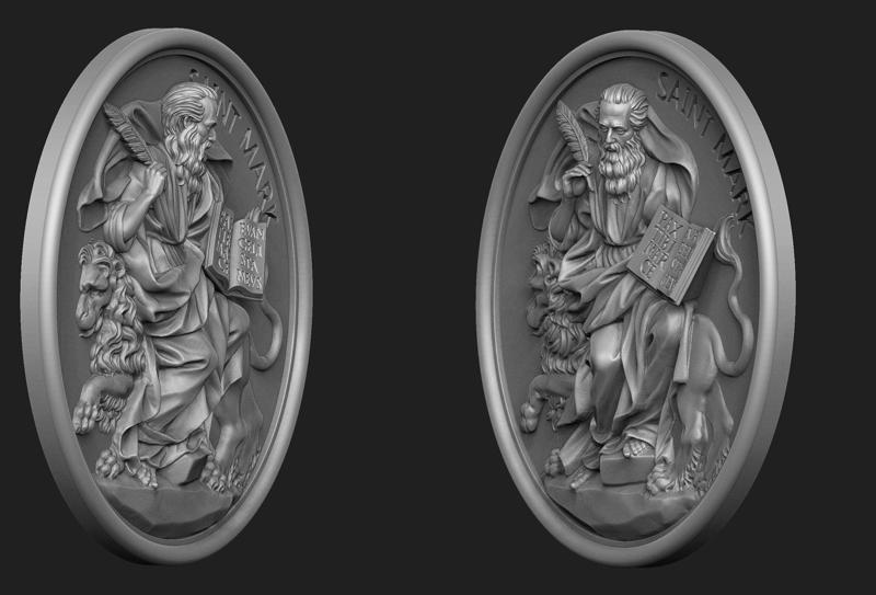 Saint Mark Medallion