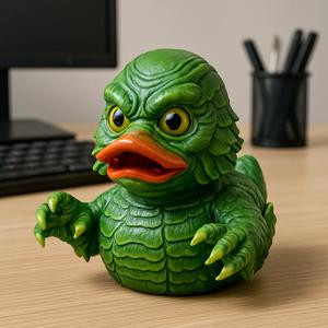 Rubber Duck - Creature from the Black Lagoon - 3D print