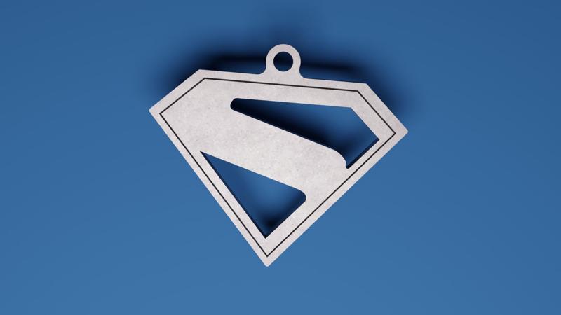 SUPERMAN KEYCHAINS / NECKLACE