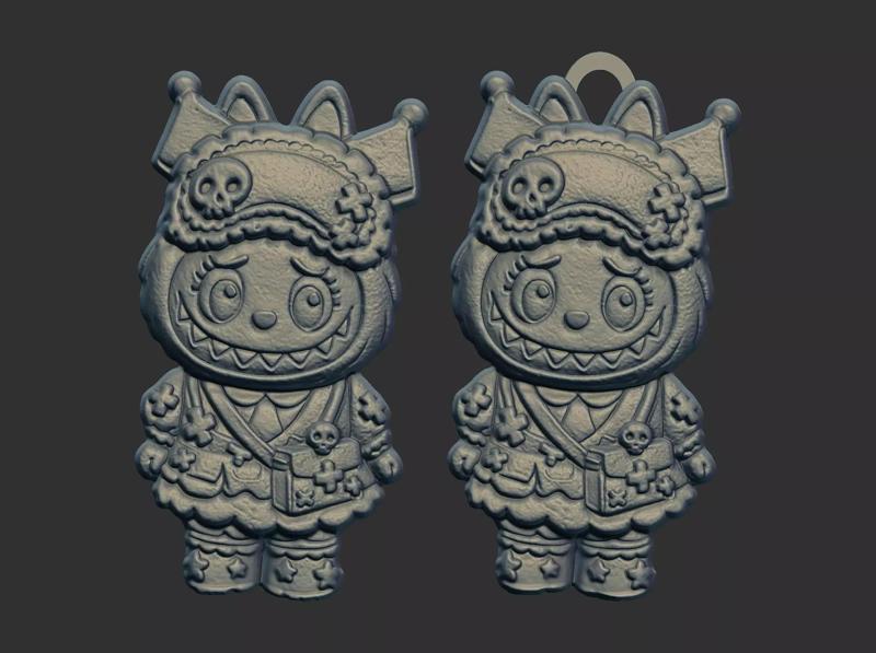 meow labubu cnc model