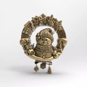 christmas iglooman decor