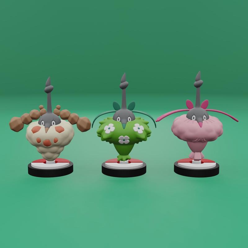 Pokemon No. 413 Wormadam Pack