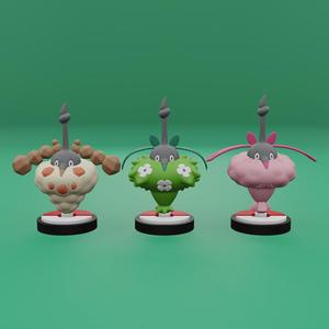 Pokemon No. 413 Wormadam Pack