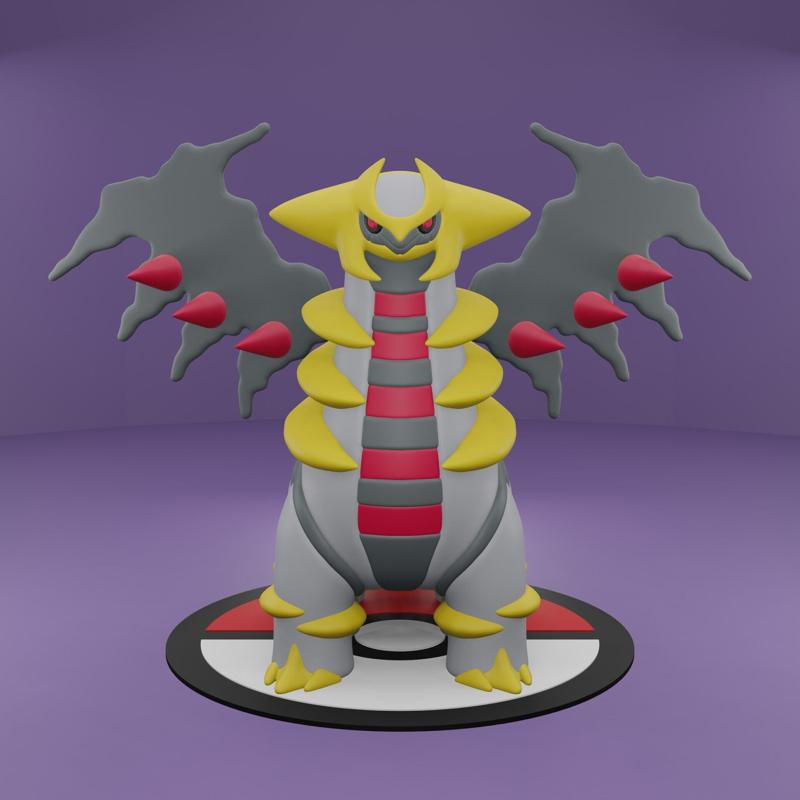 Pokemon No. 487 Giratina (Altered Forme)