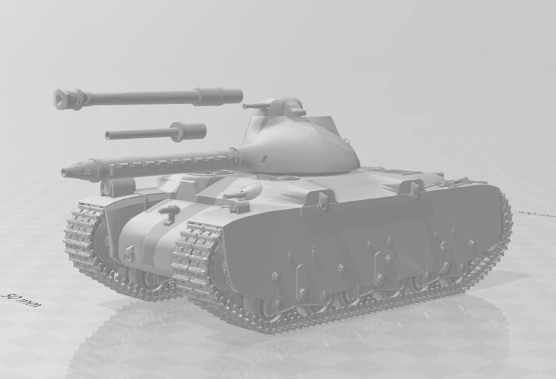 Char G1R (Renault) for Dust Warfare 1947