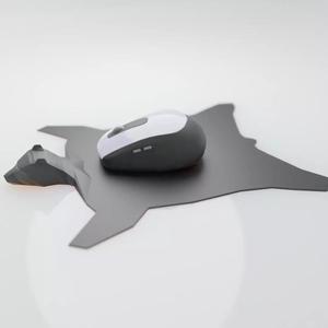 Travel mouse pad - bear skin rug