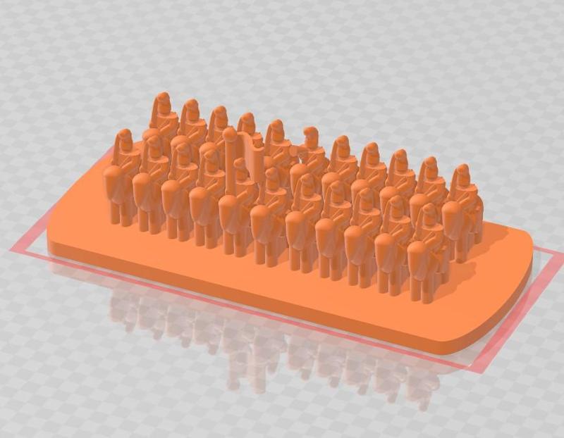 3MM FRENCH CAVALRY - CARABINIER SQUADRON (30MM BASE)