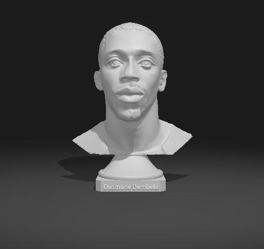 Ousmane Dembélé Premium Statue