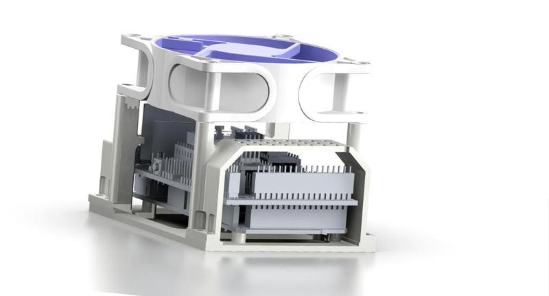 Minimal Ramps1.4 cable and 80mm fan support