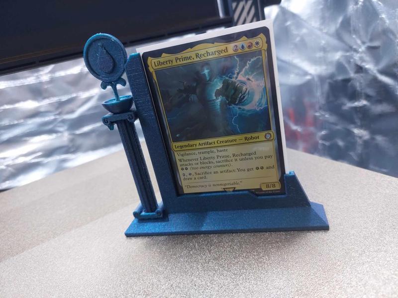 TCG Card Display Frame (Blue)