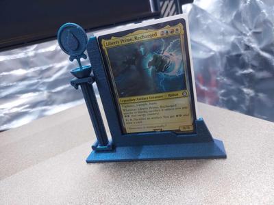 TCG Card Display Frame (Blue)