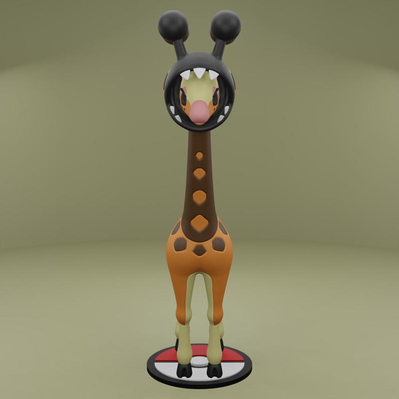 Pokemon No. 981 Farigiraf