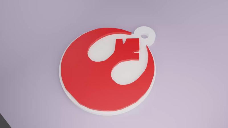 Star Wars Rebel Alliance keychain