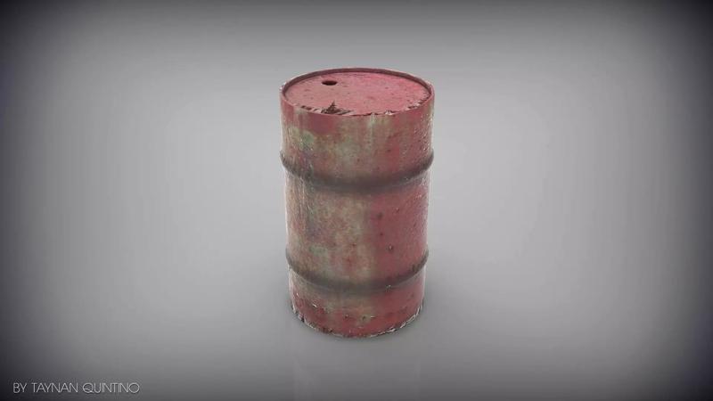 Barrel Low and HighPoly