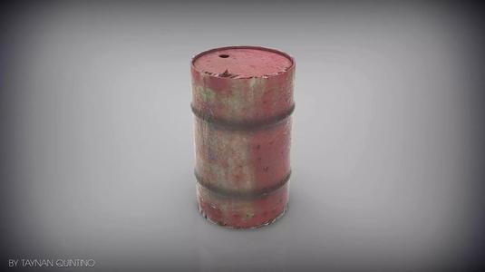 Barrel Low and HighPoly