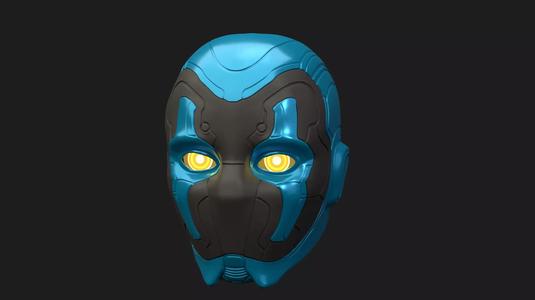 Blue Beetle Mask or helmet