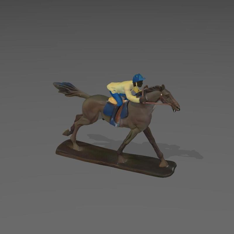 Horse race with Jockey