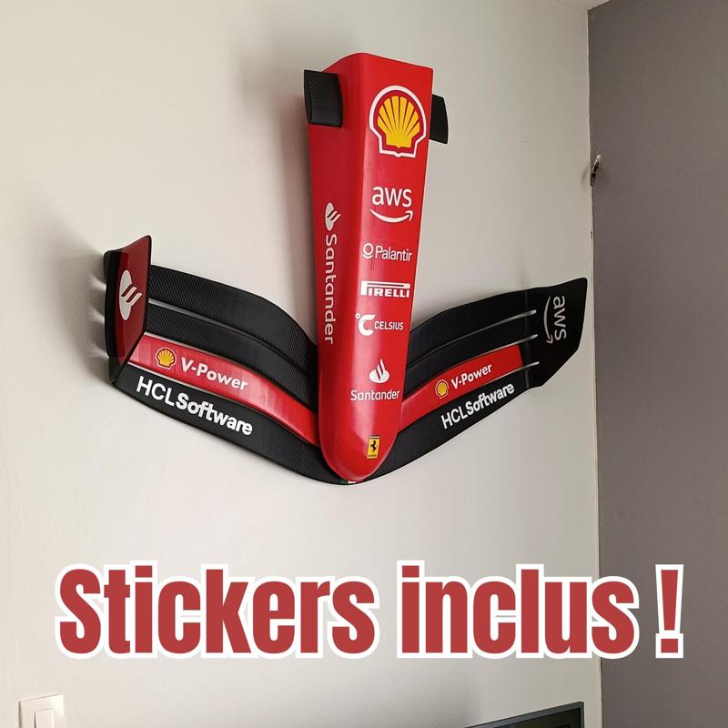 Aileron avant de F1 - F1 front wing Ferrari & Alpine