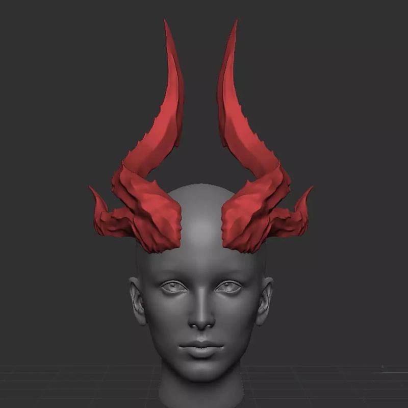BIG horns  Demon Dragon Horns