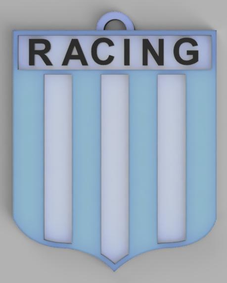 Racing Club keychain