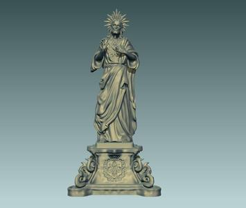 jesus christ sacred heart statue from malta