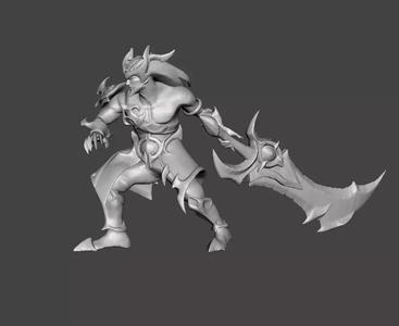 Nightbringer Tryndamere 3D Model