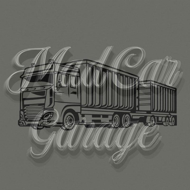 Truck with separate trailer for transportation