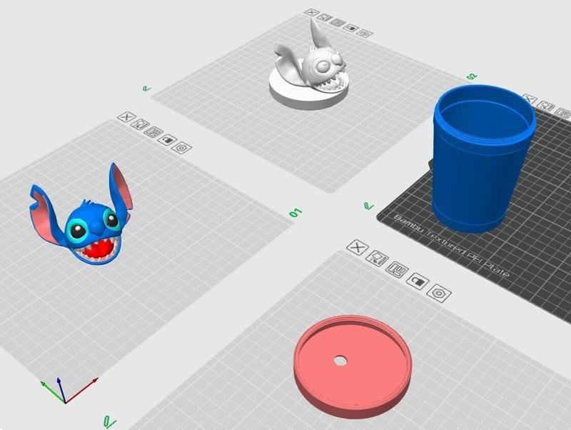 Milkshake Stich movie 2025 AMS and non-AMS glass