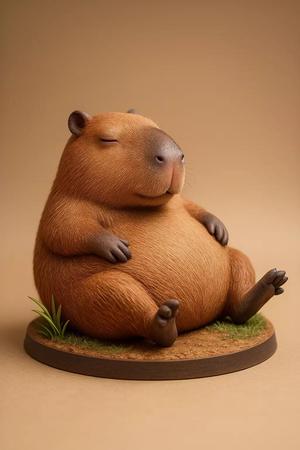 The Cutest Capybara 3D print model