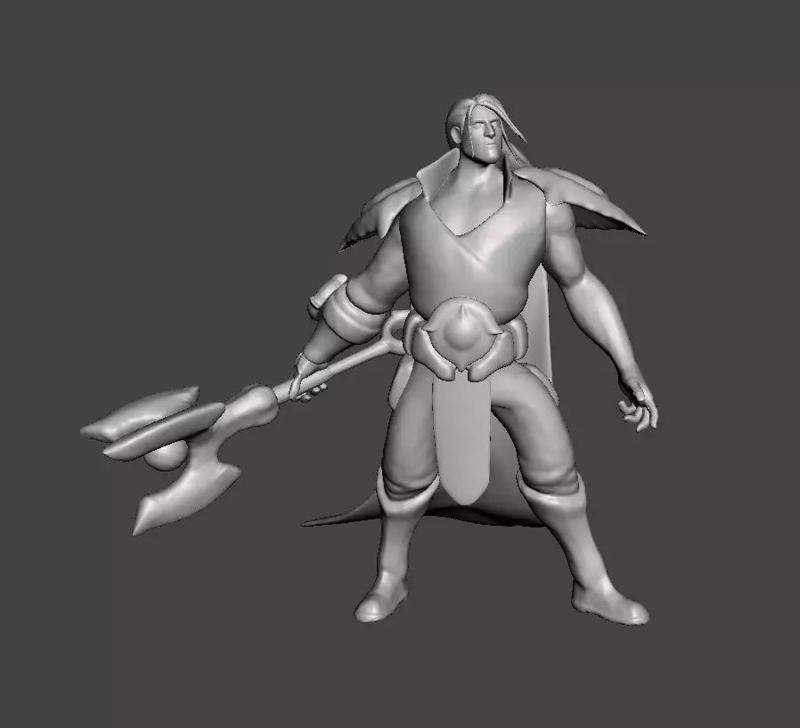 Taric 3D Model character