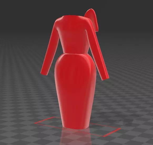 Dress Mannequin Fashion 3D 3