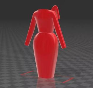 Dress Mannequin Fashion 3D 3