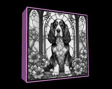 Lightbox English Cocker Spaniel lithophane