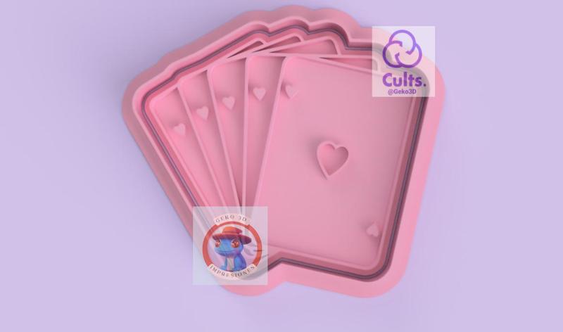 Cards Cookie Cutter (Cards Cookie Cutter)