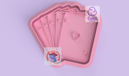 Cards Cookie Cutter (Cards Cookie Cutter)