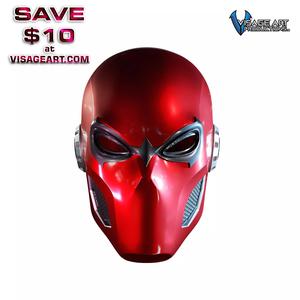 Red Knightmare Helmet 3D print model Version 3