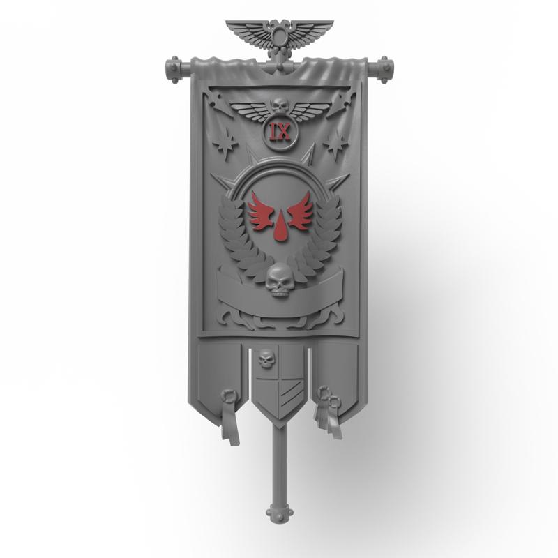 Blood angels banner (supported)