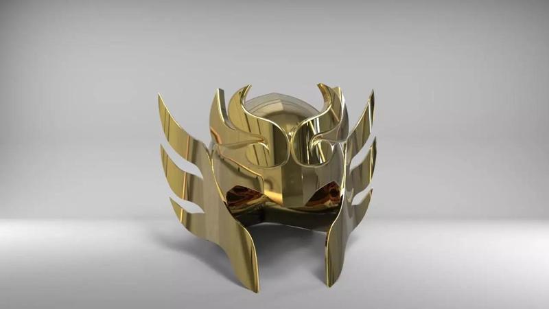 Libra helmet from Saint Seiya knights of Zodiac
