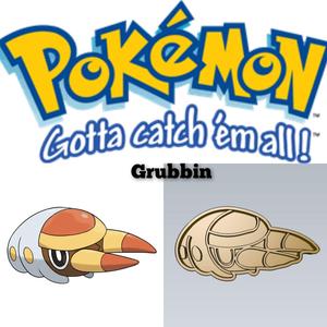 Amazing Pokemon Grubbin Cookie Cutter Stamp Cake Decorating