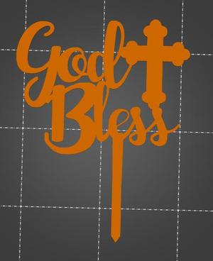 God Bless Topper