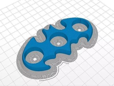 Batman fidget spinner - printer ready