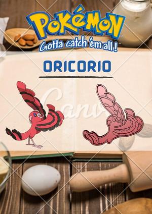 AMAZING POKEMON oricorio COOKIE CUTTER STAMP CAKE DECORATING
