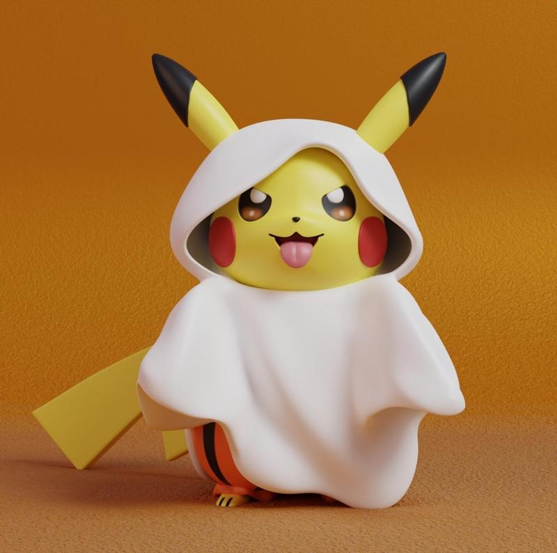 Pokemon - Pikachu Ghost Halloween