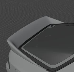 Mazda RX-7 FC3 Savannah RC Drift Spoiler – 1/10 Scale Model, Fits Aplastics & More