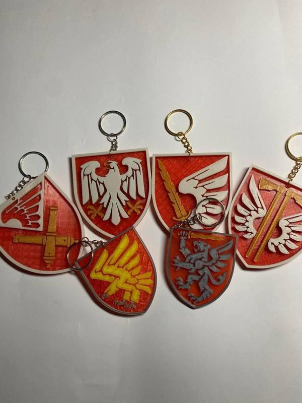 Емблеми українських бригад – (ДШВ)