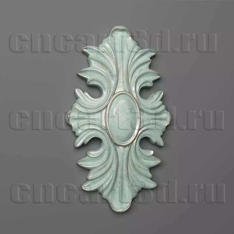 Rosette decorative wall plaque