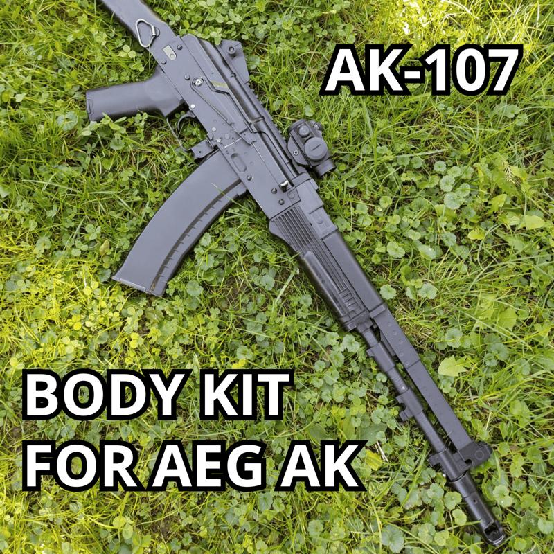 AIRSOFT AK-107 BODY KIT FOR AEG AK