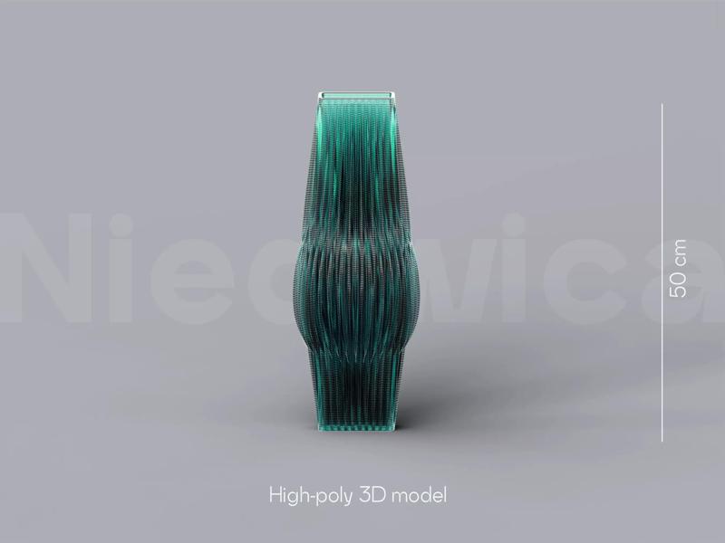 NIEDWICA VASE E-2 3D PRINTING VASE 3D MODEL STL FILE